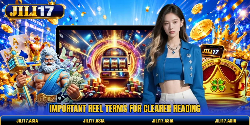 Important reel terms for clearer reading