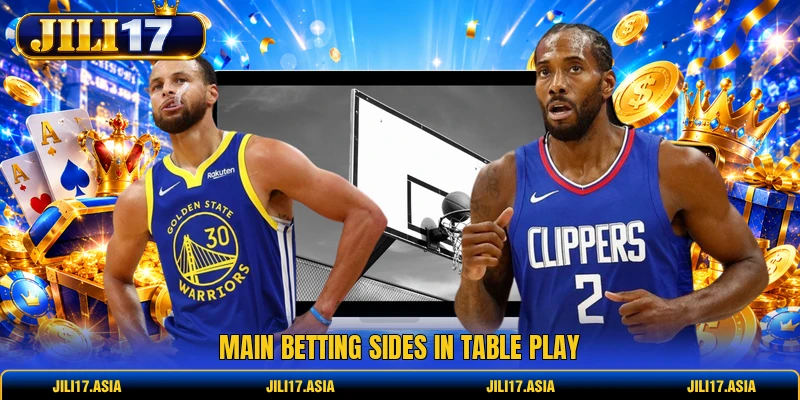 Main betting sides in table play