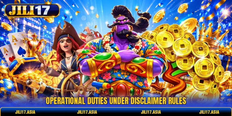 Operational duties under disclaimer rules