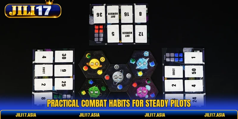 Practical combat habits for steady pilots