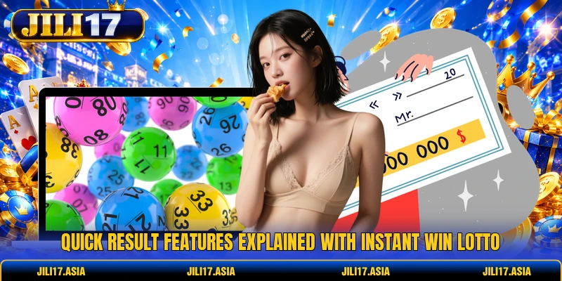 Quick result features explained with Instant Win Lotto
