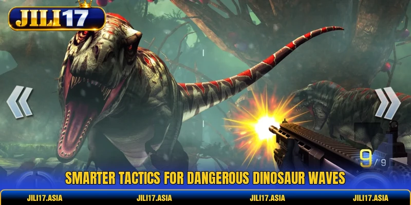 Smarter tactics for dangerous dinosaur waves